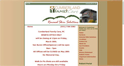 Desktop Screenshot of cumberlanddoc.com